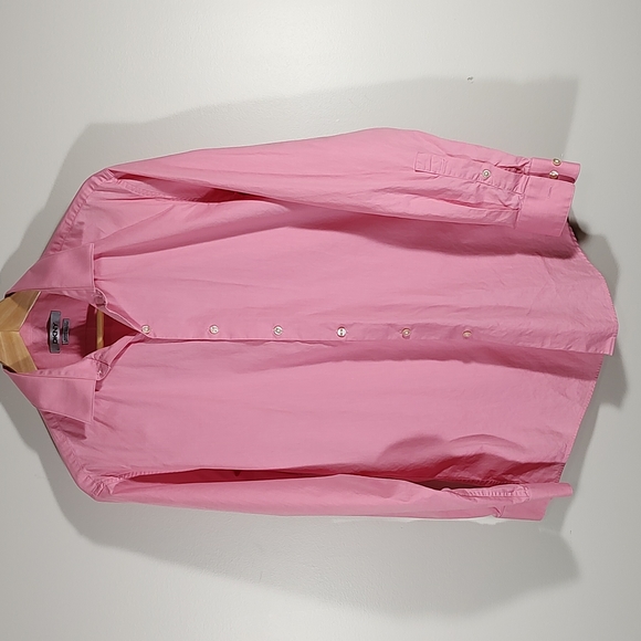Dkny Shirts Mens Pink Button Down Dress Shirt Poshmark — free download